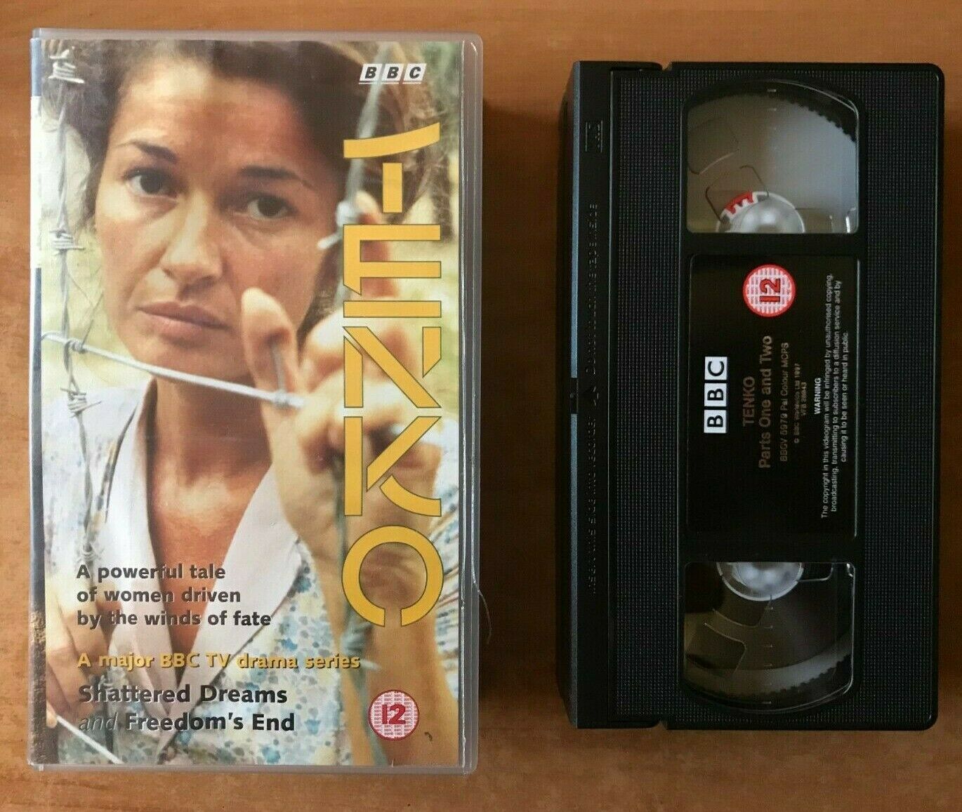 Tenko [BBC Drama Series]: Shattered Dreams - Ann Bell / Stephanie Cole - Pal VHS-