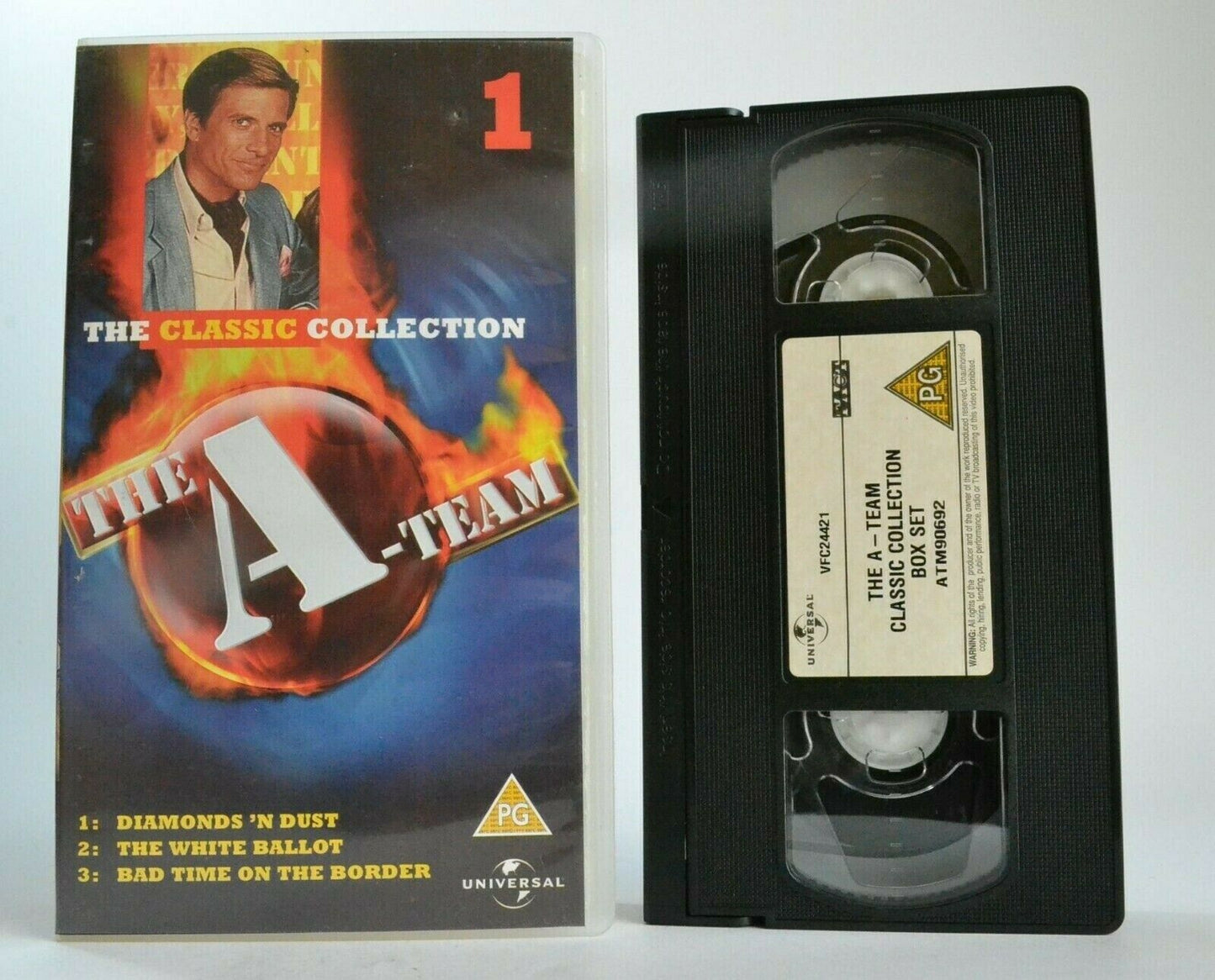 The A-Team (Classic Collection): 'Diamonds 'N Dust - Action TV Series - Pal VHS-