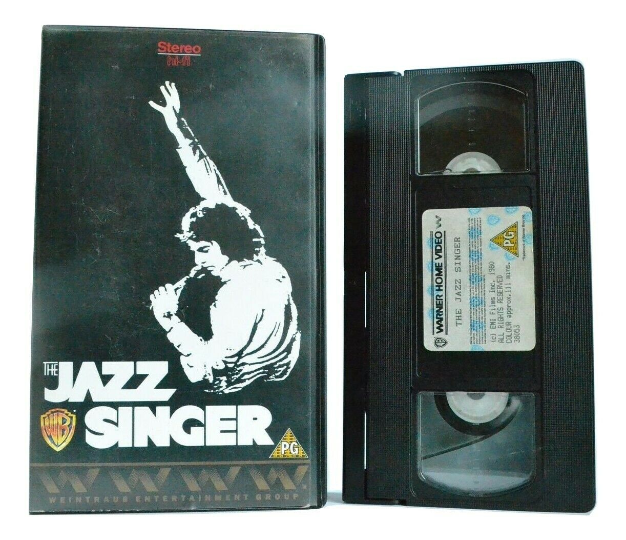 The Jazz Singer: Warner Home (1980) - Musical Drama - Neil Diamond - Pal VHS-