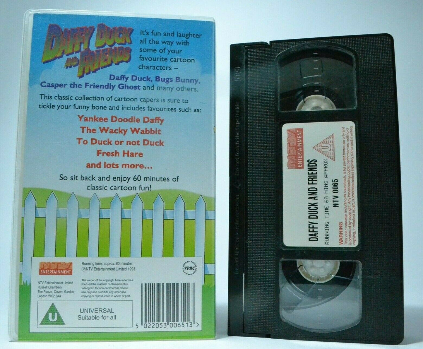 Daffy Duck And Friends: The Wacky Wabbit - Bugs Bunny - Animated - Kids - VHS-