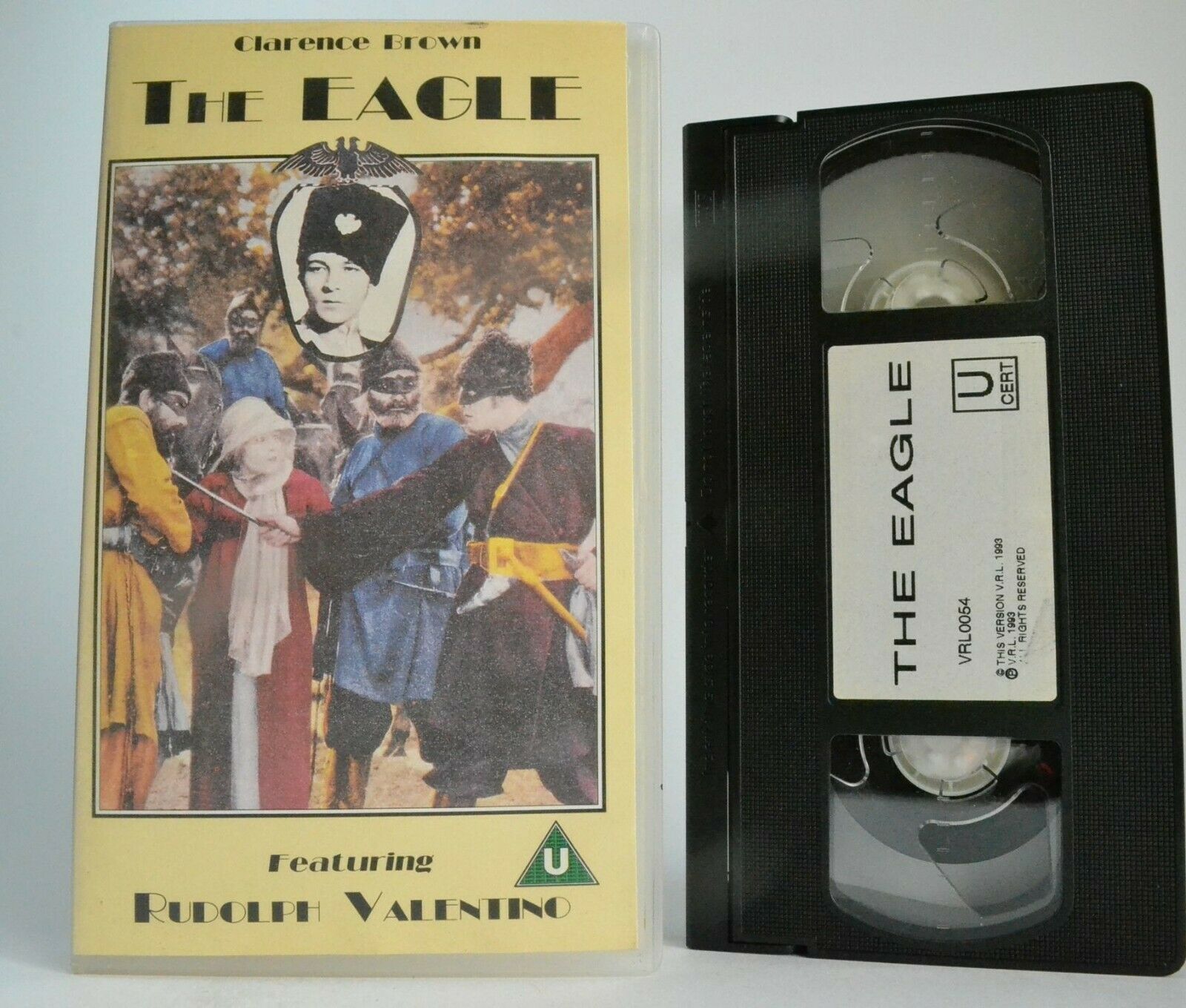 The Eagle (1925); [Alexander Pushkin] Clarence Brown / Rudolph Valentino - VHS-