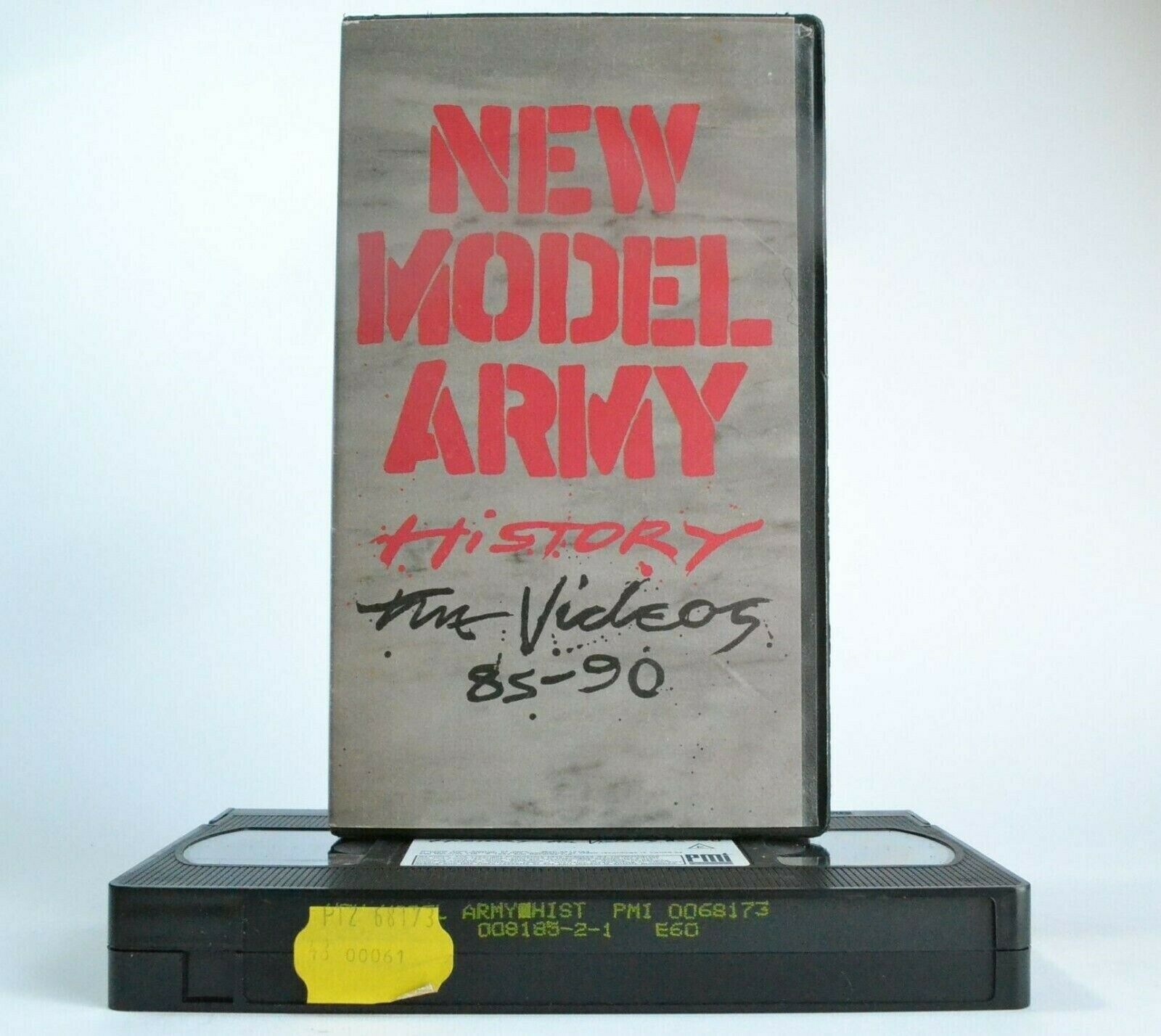 New Model Army: History (The Videos 85-90) - Independent Music - Rock - Pal VHS-