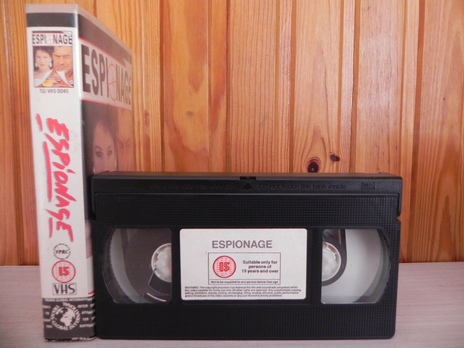 Espionage - Action - Deadly Game Top Play - Ben Masters - Elyssa Davalous - VHS-