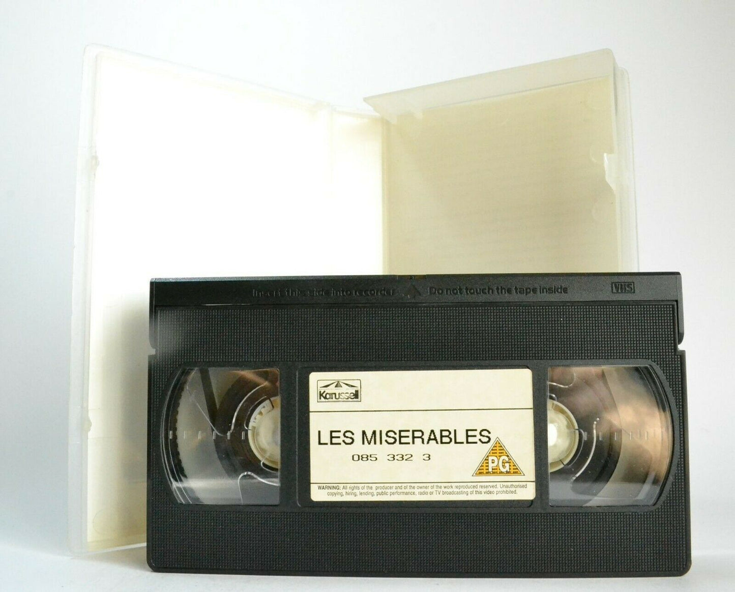 Les Miserables: (1978) Made For T.V. - Historical Drama [Victor Hugo] - Pal VHS-