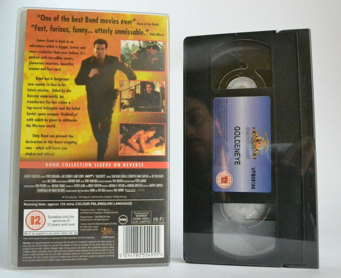 Goldeneye (1996); [Brand New Sealed] - Spy Action - Pierce Brosnan - Pal VHS-