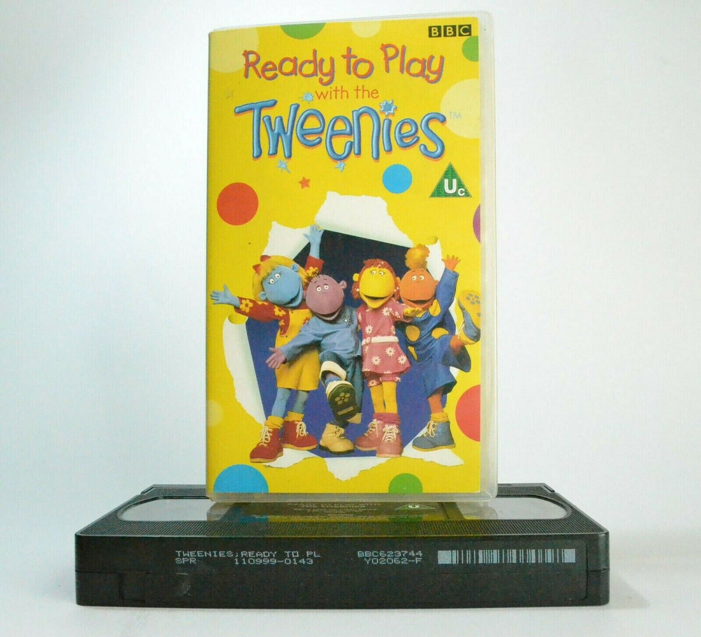 TWEENIES - READY TO PLAY - EARLY BBC - CHILDREN - ACTION SONGS - VHS-