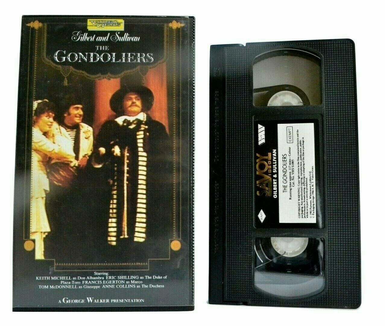 The Gondoliers (1889): By Arthur Sullivan/W. S. Gilbert - Savoy Opera - Pal VHS-