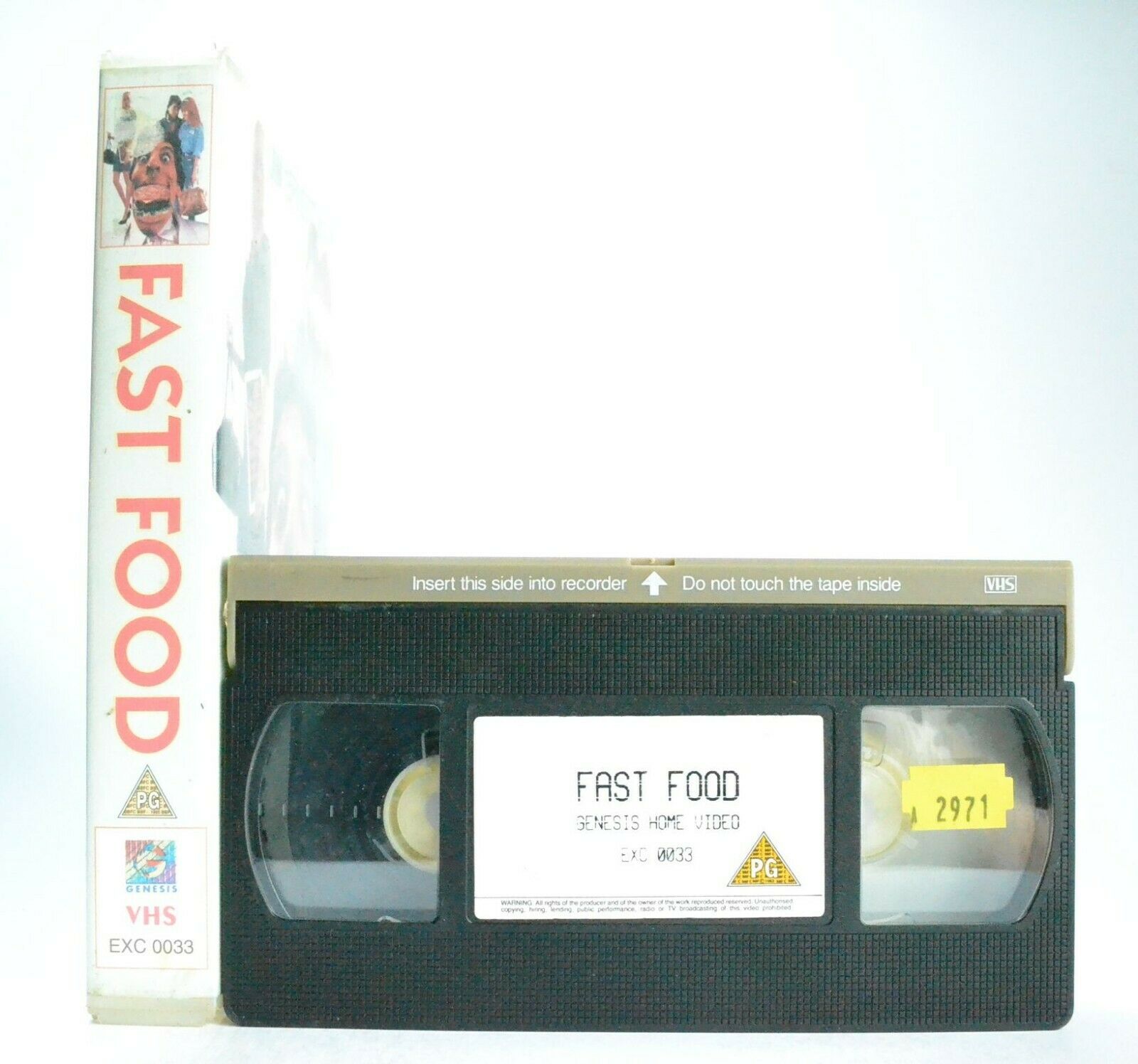 Fast Food: Comedy (1991) - Large Box - Jim "Ernest" Varney/Tracey Lords - VHS-