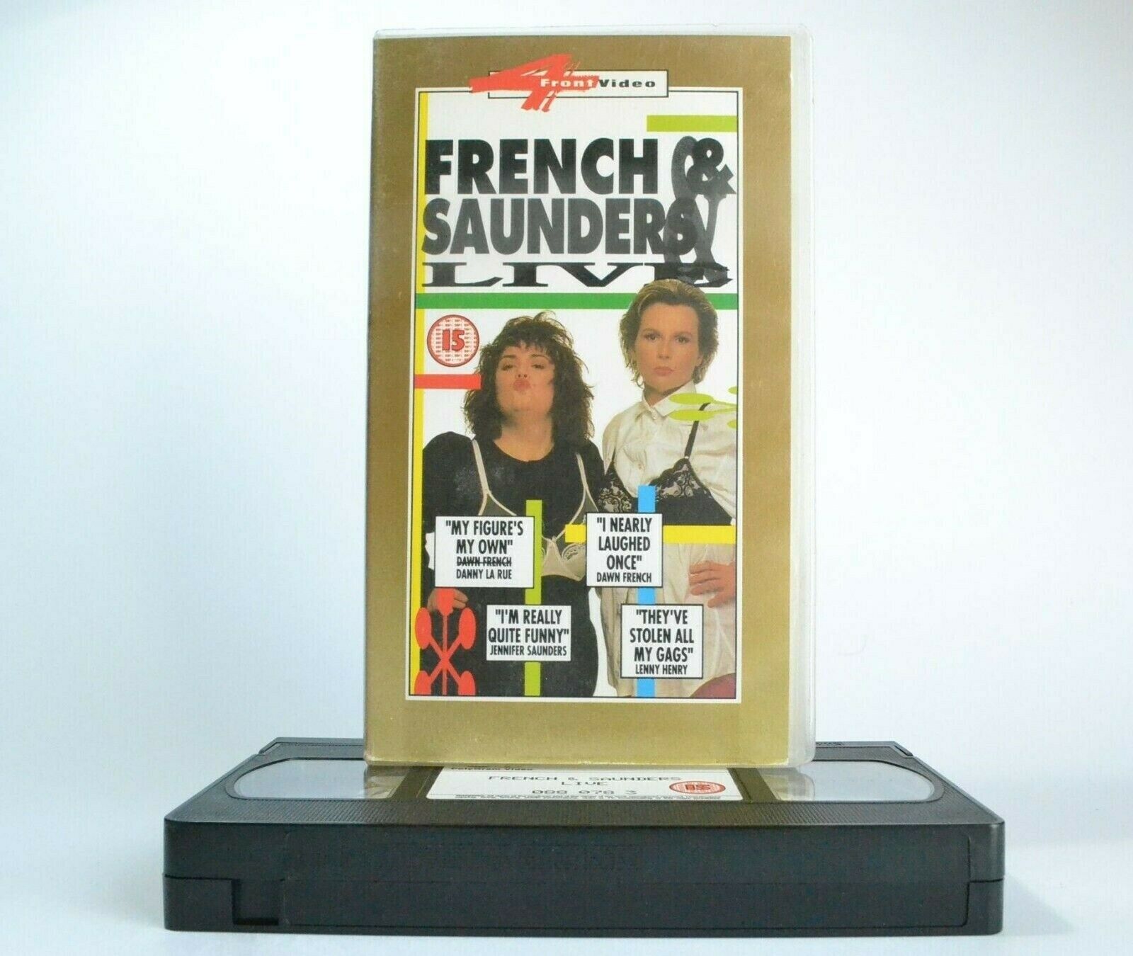 Dawn French And Jennifer Saunders: Live - West End/London - Female Comedy - VHS-