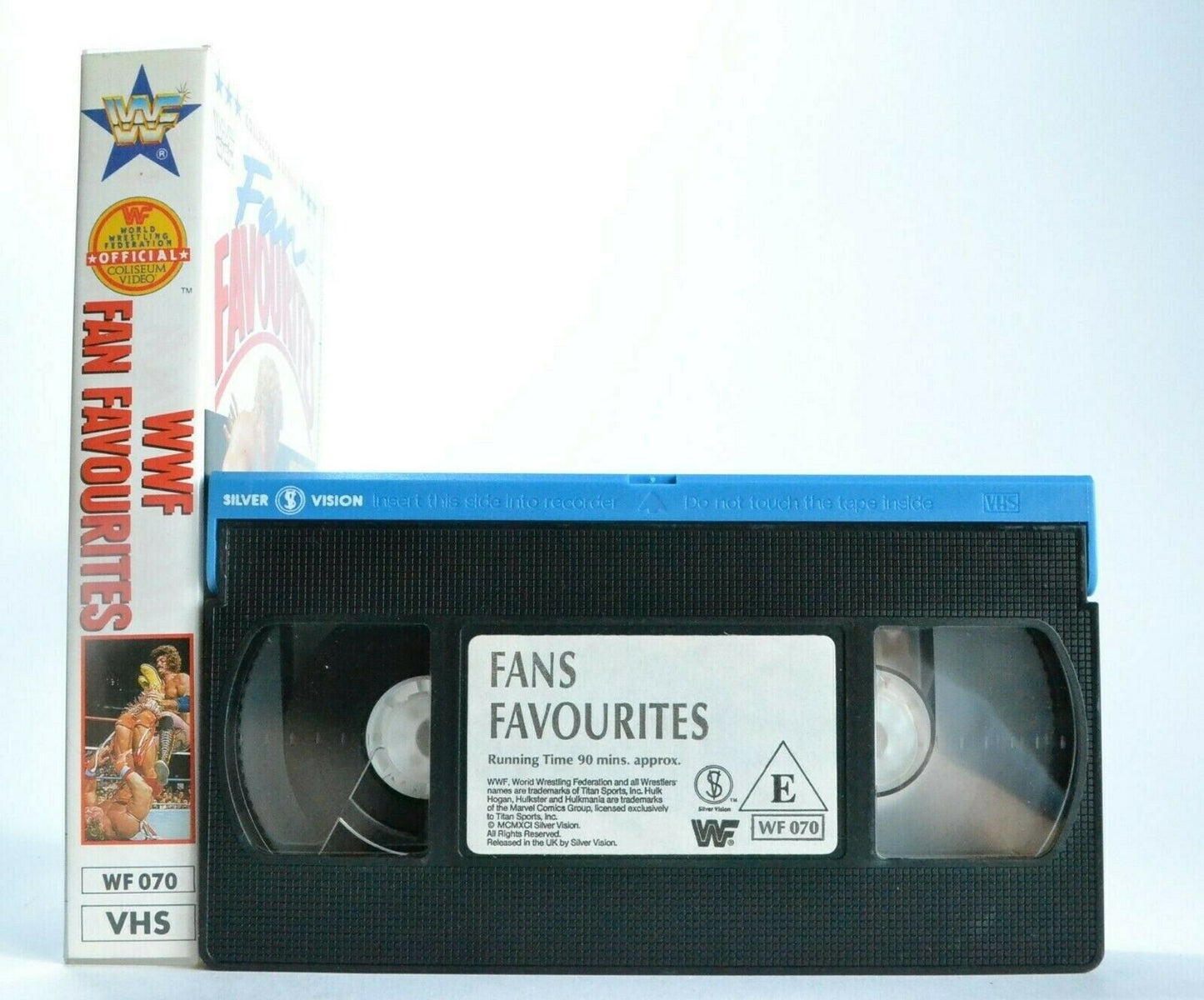 WWF Fan Favourites: Collector's Series - Wrestling - Ultimate Warrior - Pal VHS-