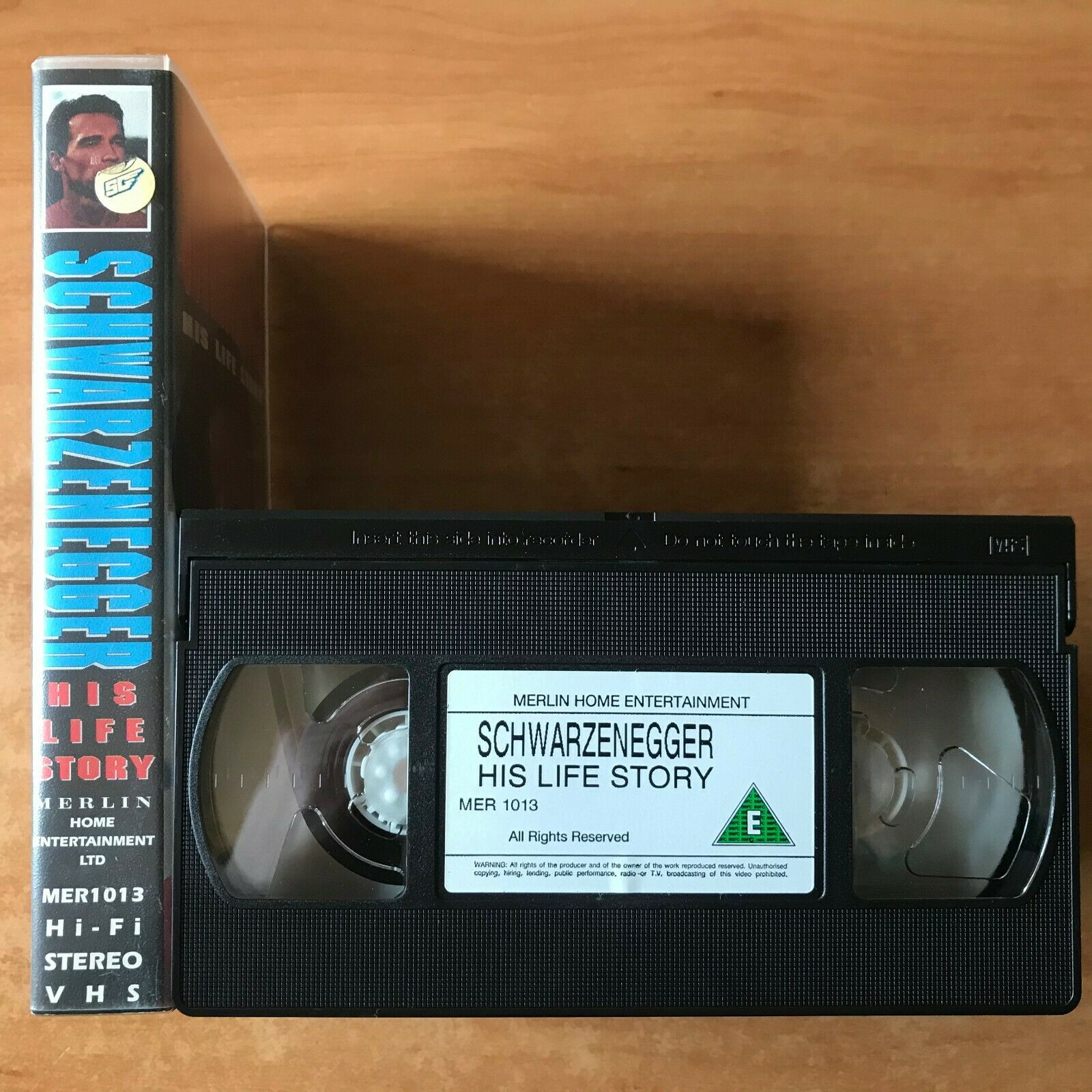 Schwarzenegger [Life Story]: Legend Behind The Muscle - The Terminator - Pal VHS-