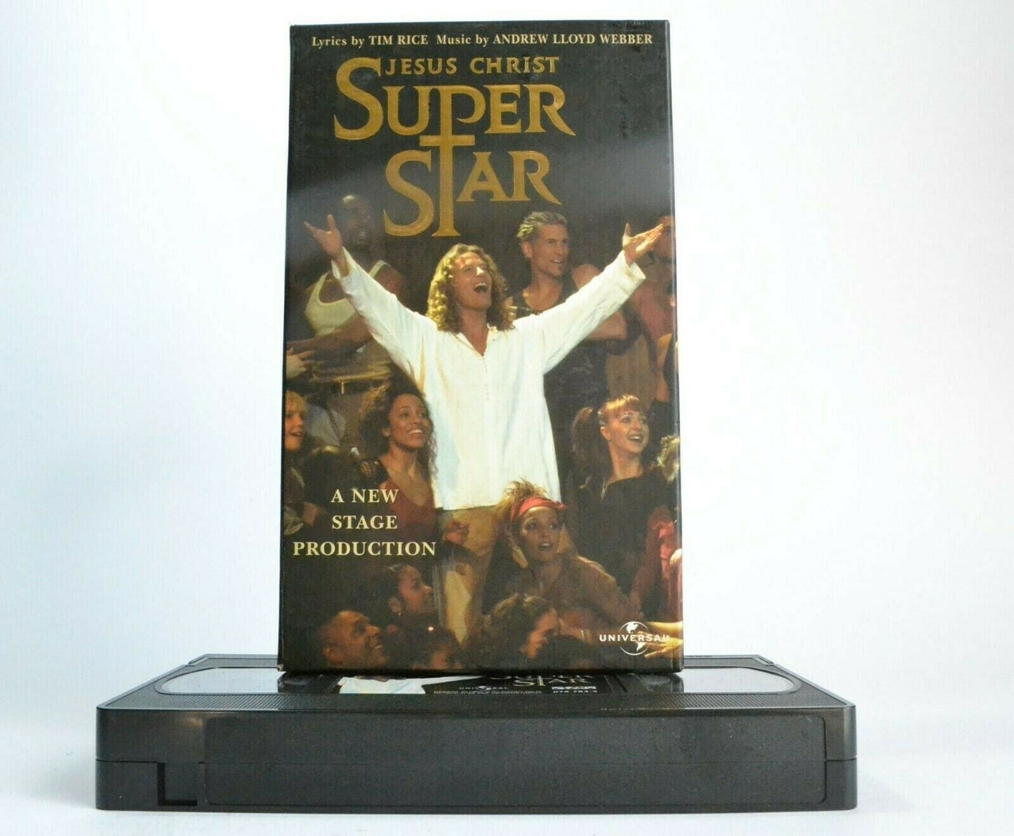 Jesus Christ Superstar (Stage Version) - Musical - Rik Mayall/Glenn Carter - VHS-