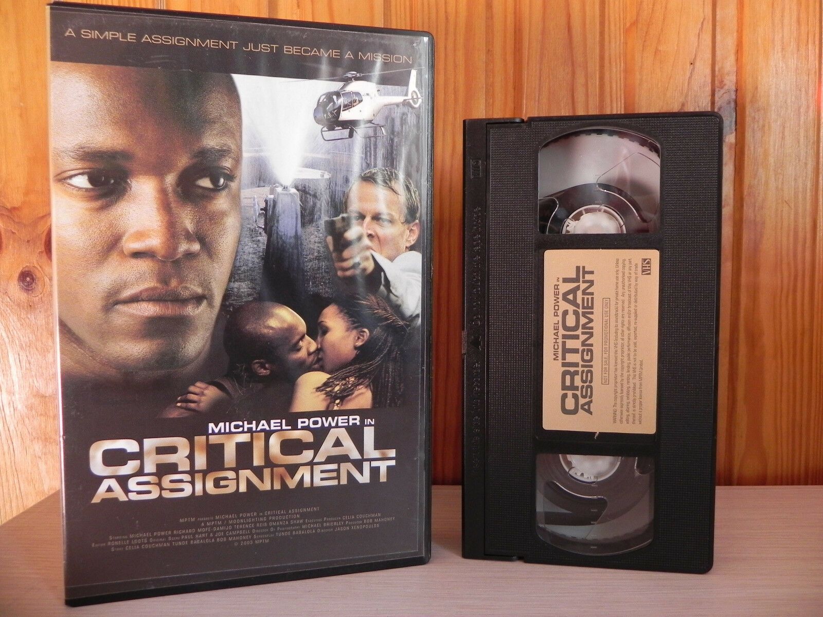 CRITICAL ASSIGNMENT - Promo Video 2004 - Slovakia to Africa - Mike Power - VHS-