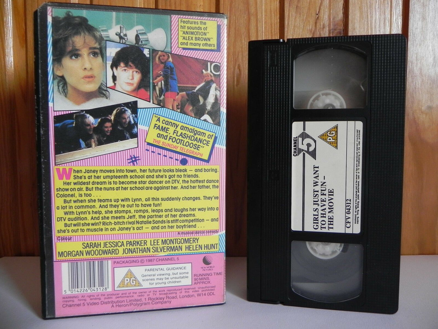 Girls Just Want To Have Fun: The Movie - Channel 5 - Comedy - Pal VHS-