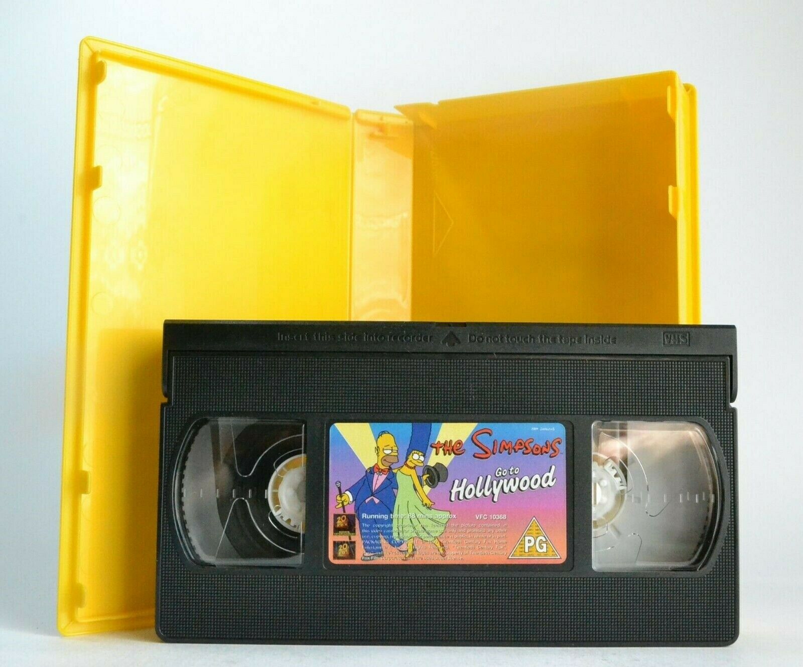 The Simpsons Go To Hollywood: Homer The Max - Matt Groening - Animated - Pal VHS-