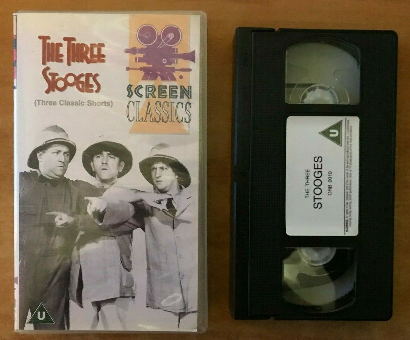 The Three Stooges (3 Classic Shorts): Bridless Groom - TV Series - Comedy - VHS-