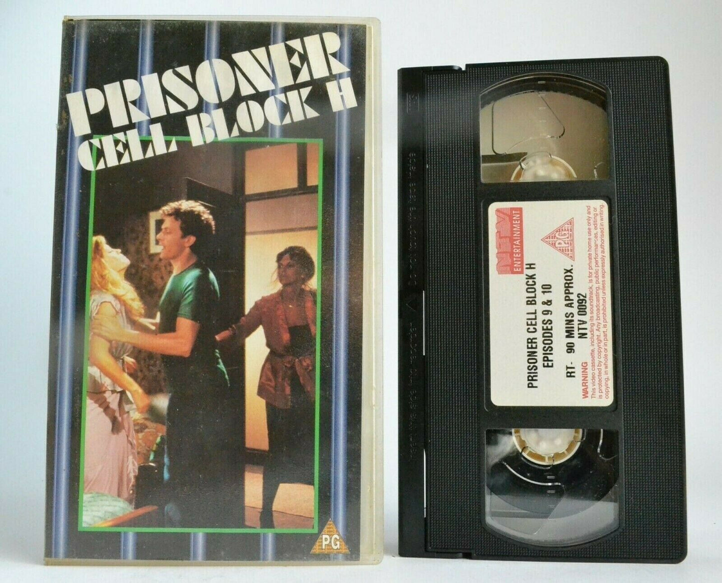 Prisoner Cell Block H [Episodes: 9/10] TV Drama Series - Margaret Laurence - VHS-