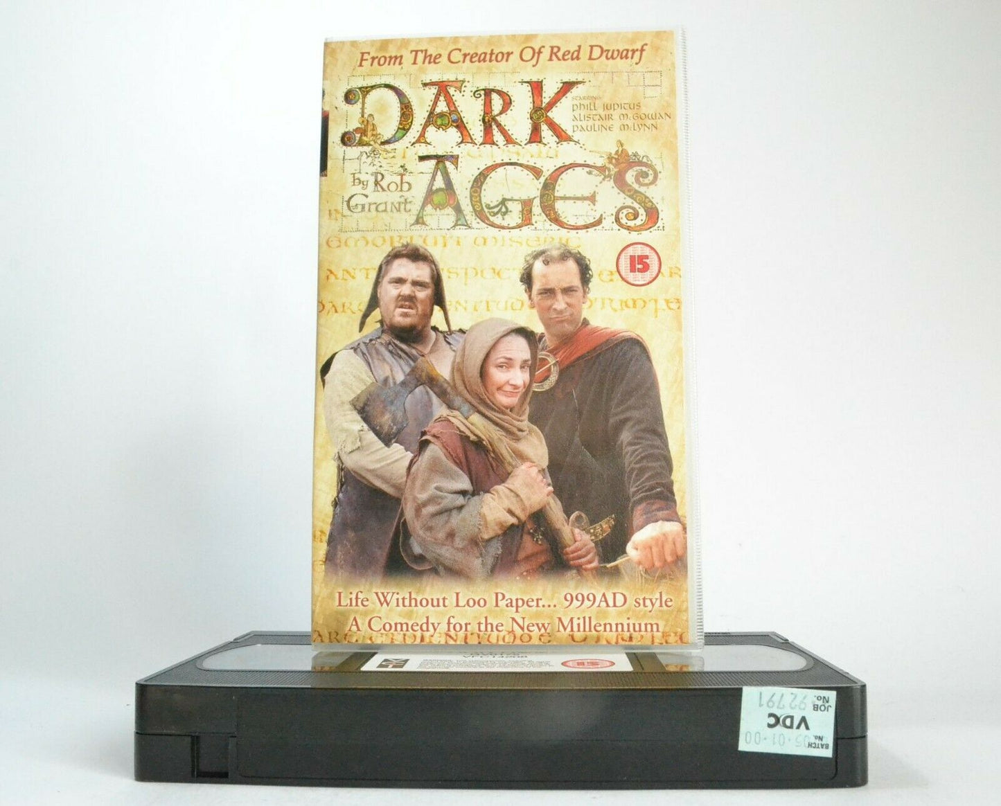 Dark Ages (1999); [Rob Grant] T.V. Series - Comedy - Alistair McGowan - Pal VHS-