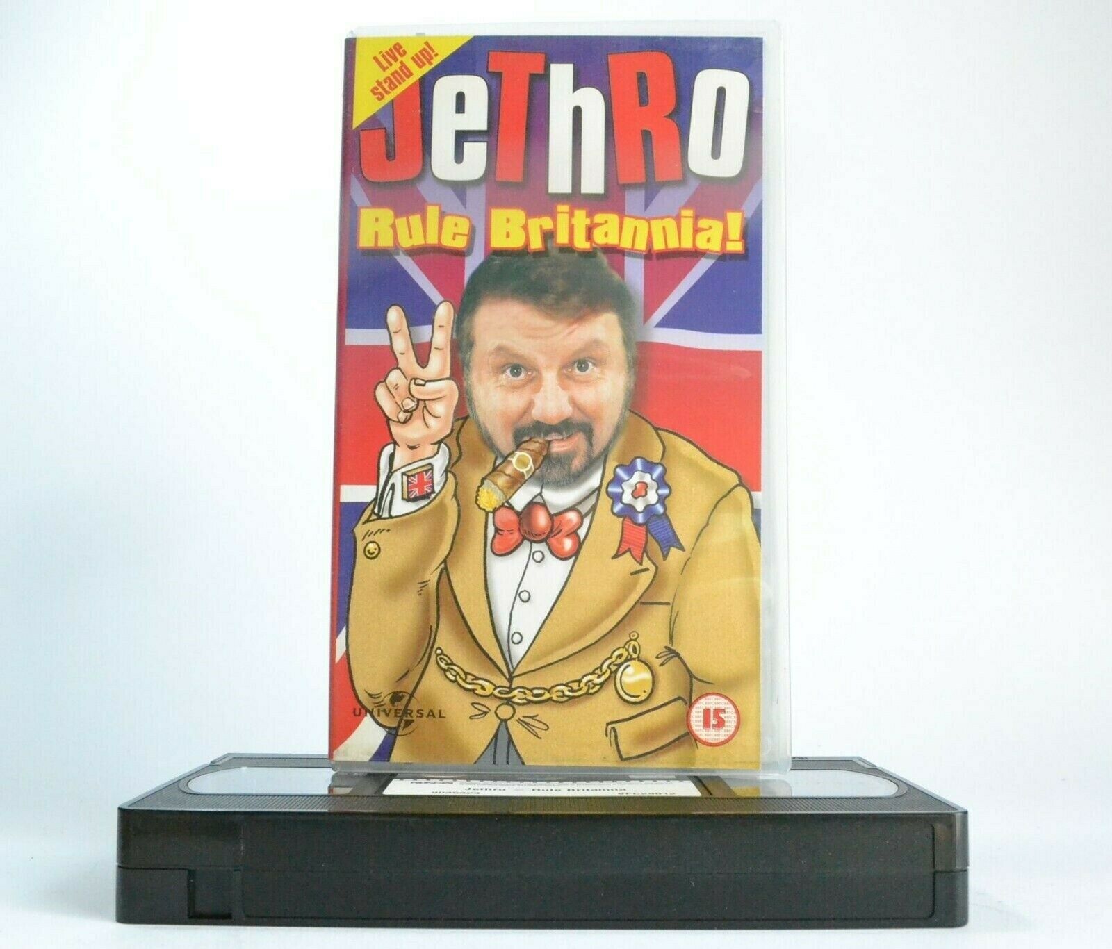 Jethro: Rule Britannia - Comedy - Wisbech - Worthing - Weston Super Mare - VHS-