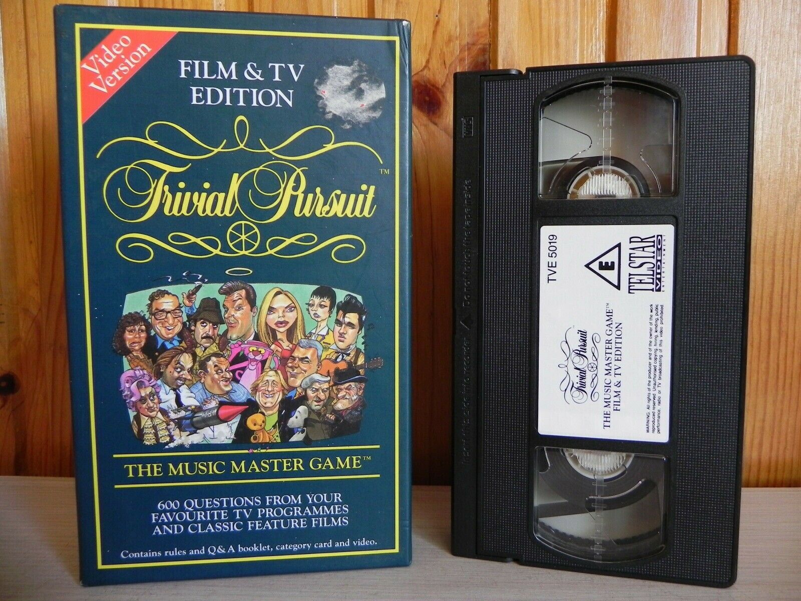 Trival Pursuit - The Music Master Game - Film And TV Edition - Pal VHS-