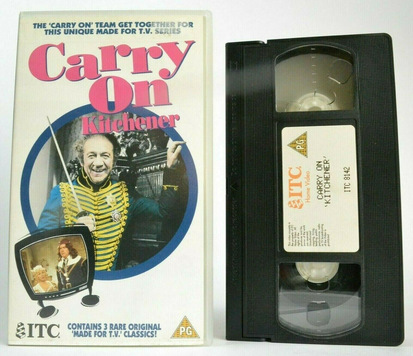 Carry On Kitchener: (1975) TV Series - 'The Sobbing Cavalier' - Comedy - Pal VHS-