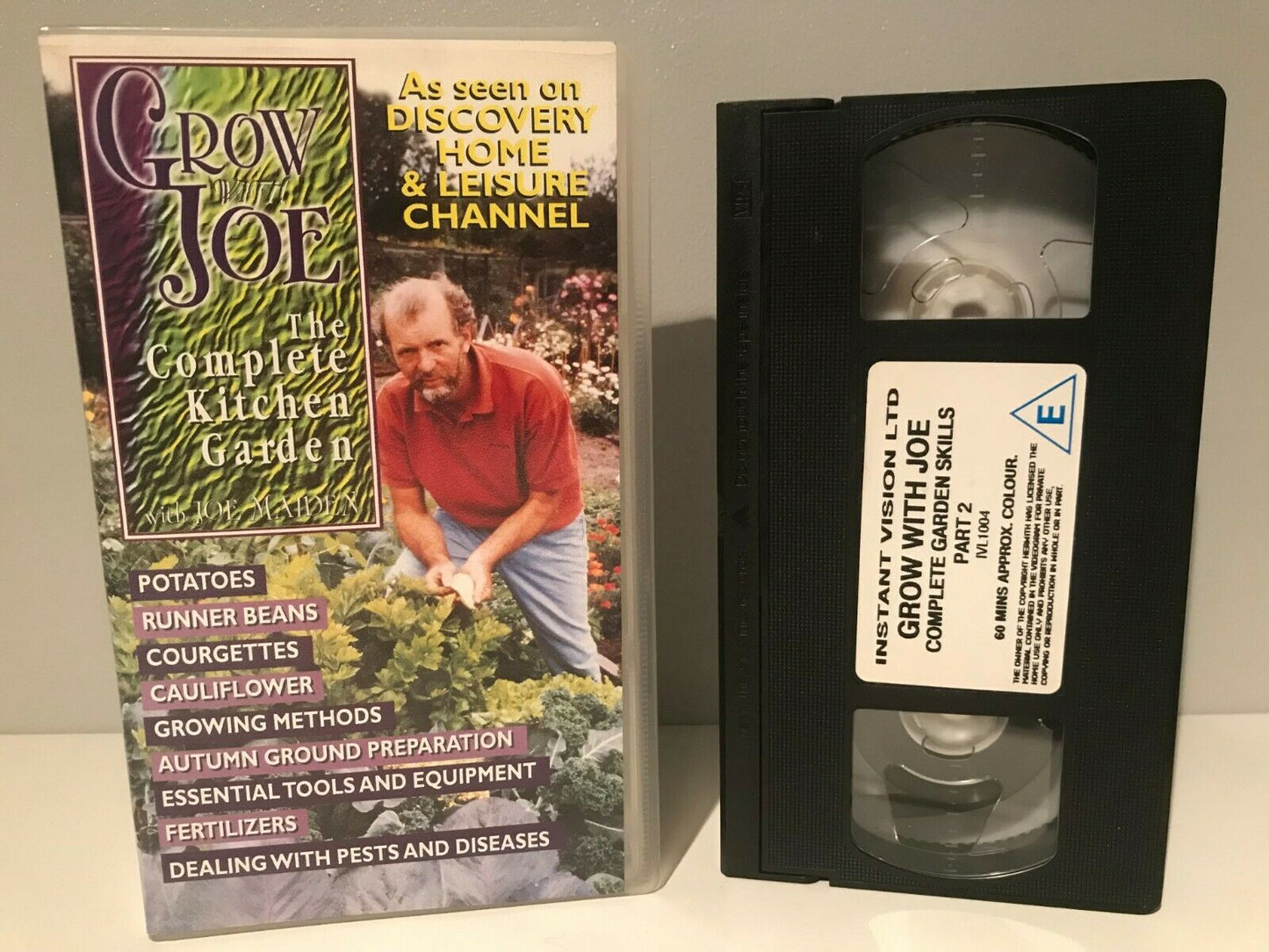 Grow Joe: The Complete Kitchen Garden - Potatoes - Growing Methods - Pal VHS-