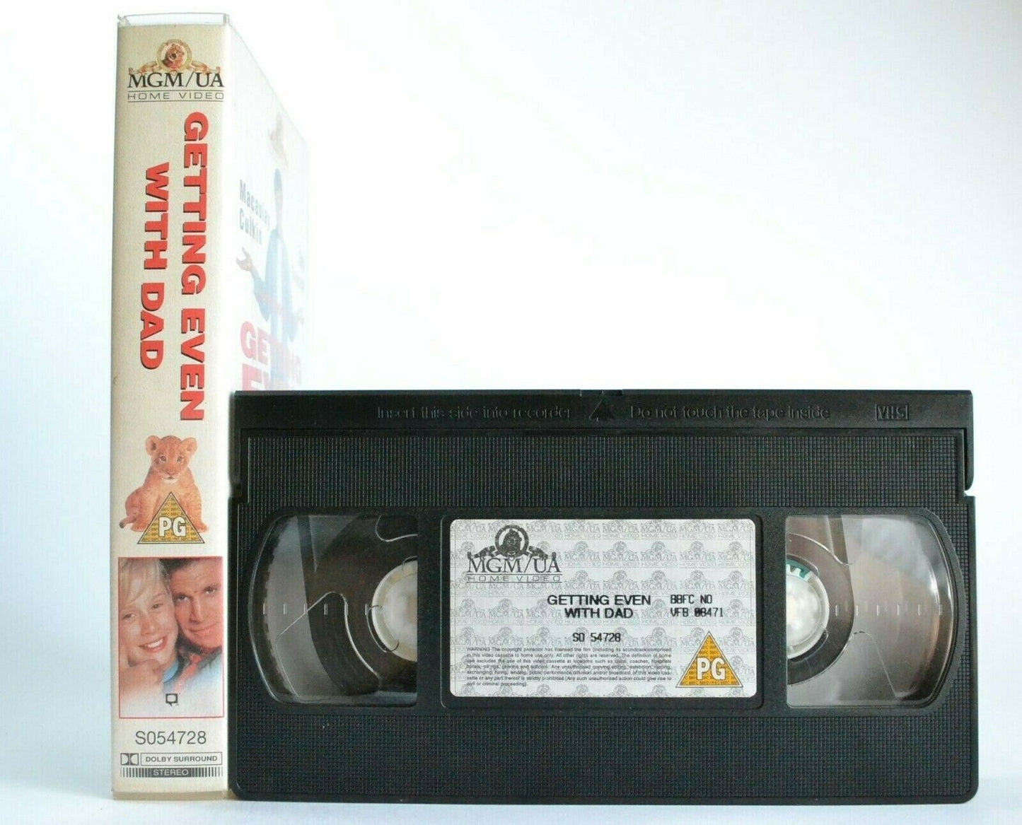 Getting Even With Dad (1994): Comedy - Macaulay Culkin/Ted Danson - Kids - VHS-