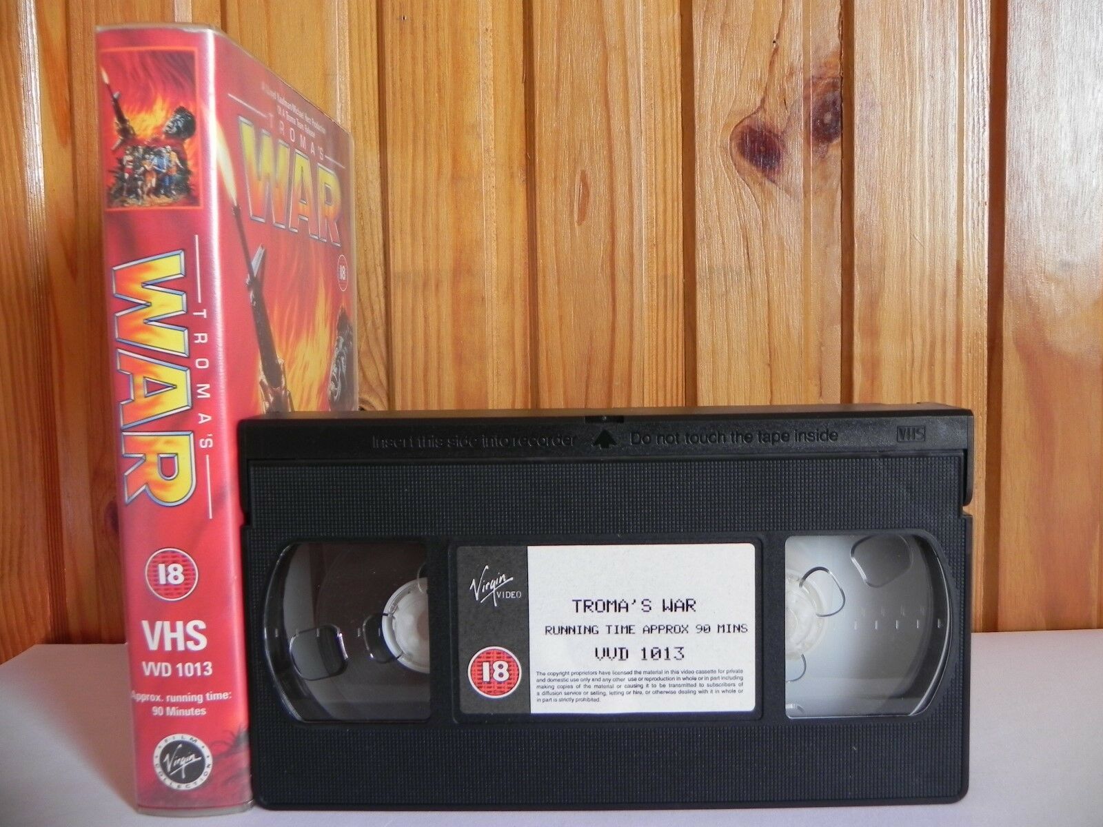 Thoma's War - Virgin Video - Action - Adventure - Carolyn Beauchamp - Pal VHS-