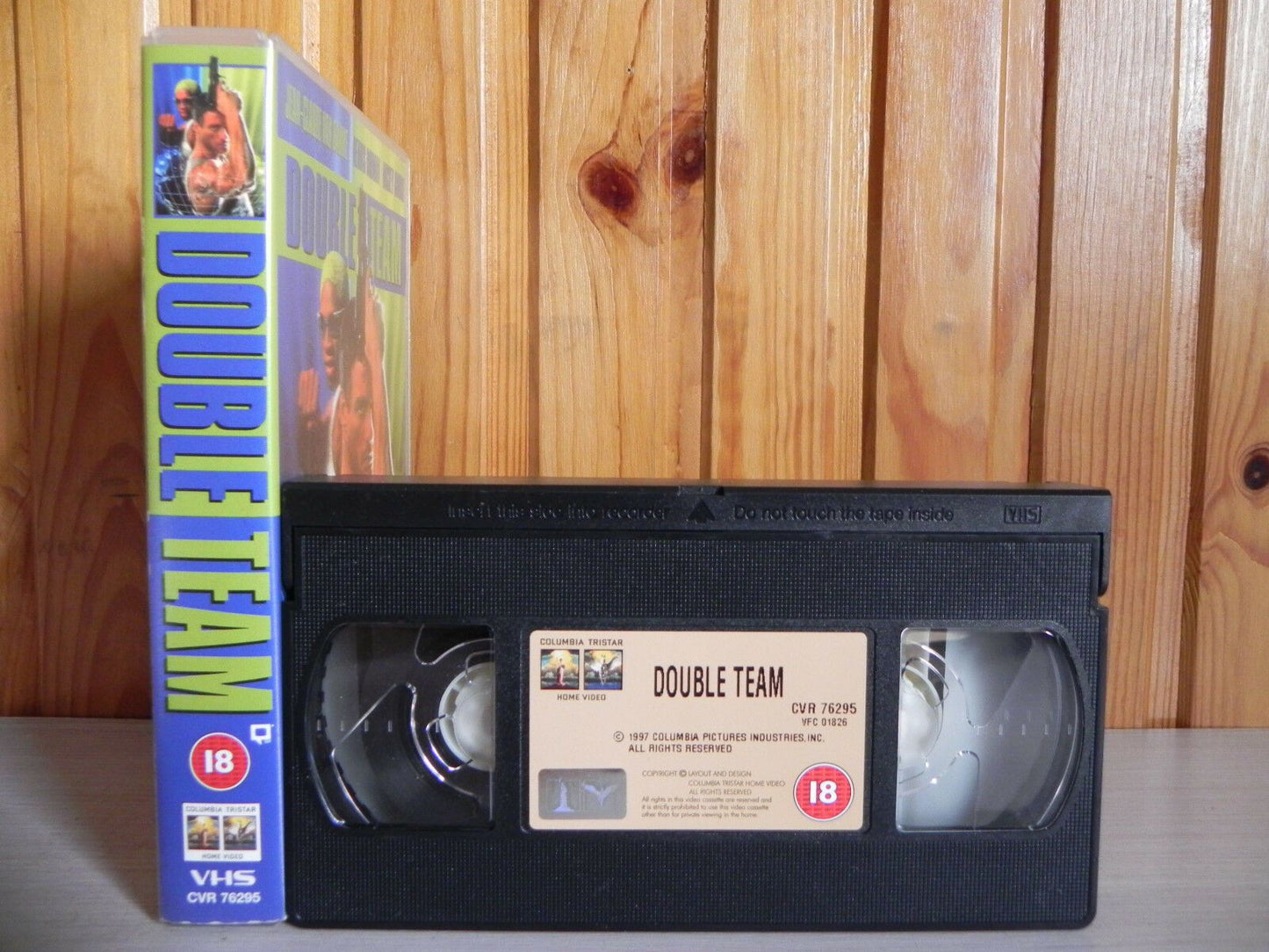 Double Team - Columbia Tristar - Action - Van Damme - Rodman - Rourke - Pal VHS-