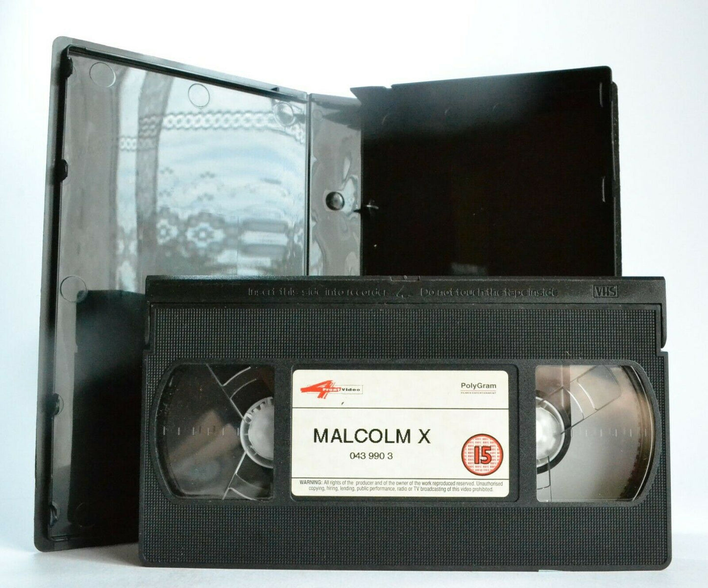 Malcolm X (1992) - Spike Lee - Biographical Drama - Denzel Washington - Pal VHS-