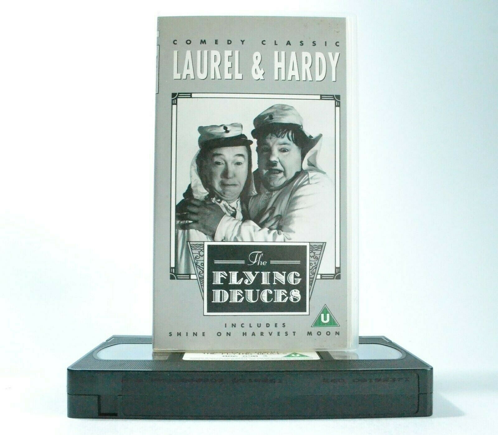 Laurel And Hardy: The Flying Deuces - (1939) Comedy - Black And White - Pal VHS-