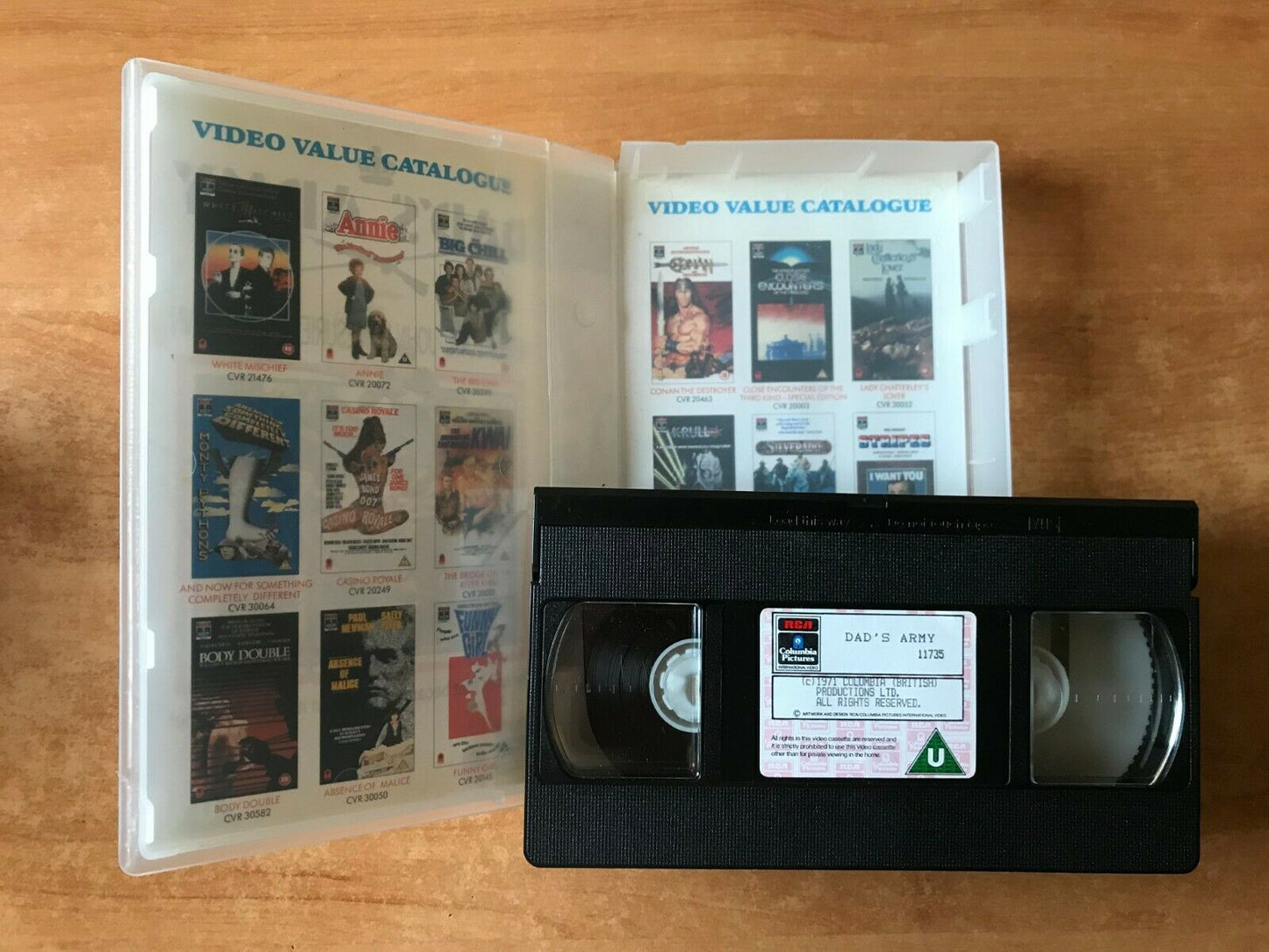 Dad's Army (1971): War Comedy - World War 2 - Arthur Lowe - Clive Dunn - VHS-