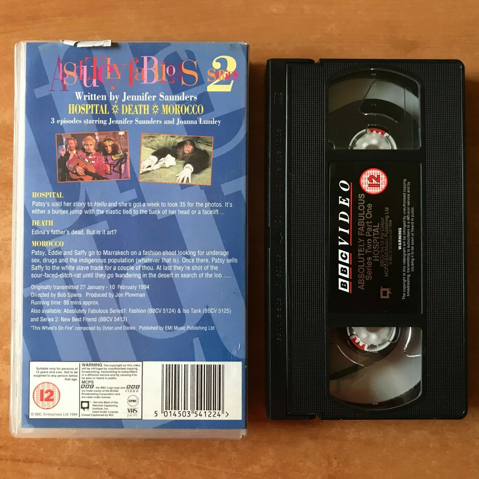 Absolutely Fabulous (Series 2): "Morocco" [BBC] Comedy - Jennifer Saunders - VHS-