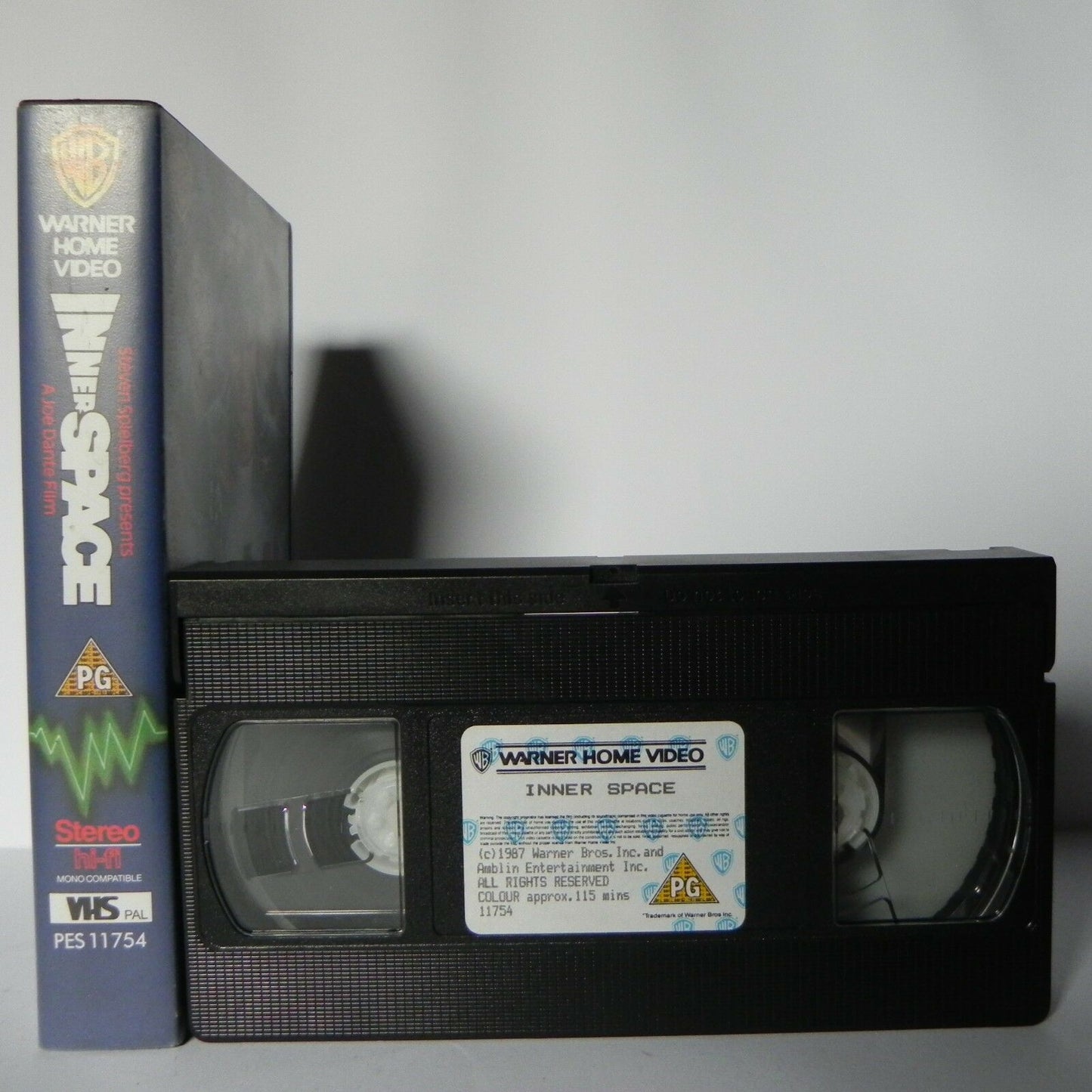 Innerspace - (1987) Warner - Space Adventure - Steven Spielberg Presents - VHS-