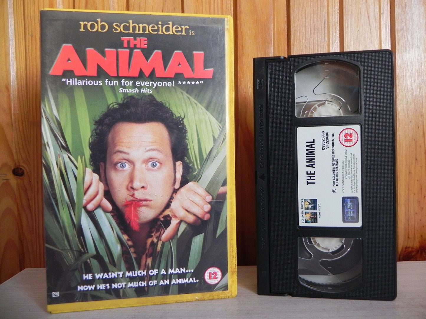 The Animal - Columbia - Comedy - Rob Schneider - Collen Haskell - Pal VHS-