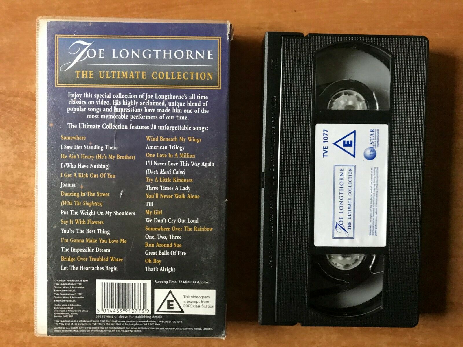 Joe Longthorne: The Ultimate Collection - Favourite Songs - Music - Pal VHS-