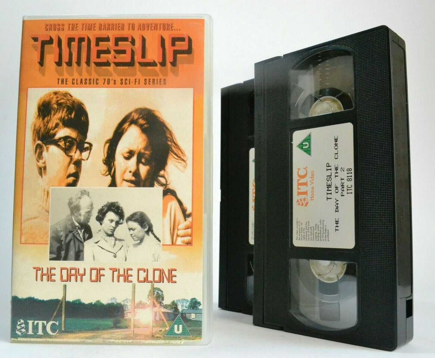 Timeslip (1970): The Day Of The Clone -<ITC Sci-Fi Series>- Denis Quilley - VHS-