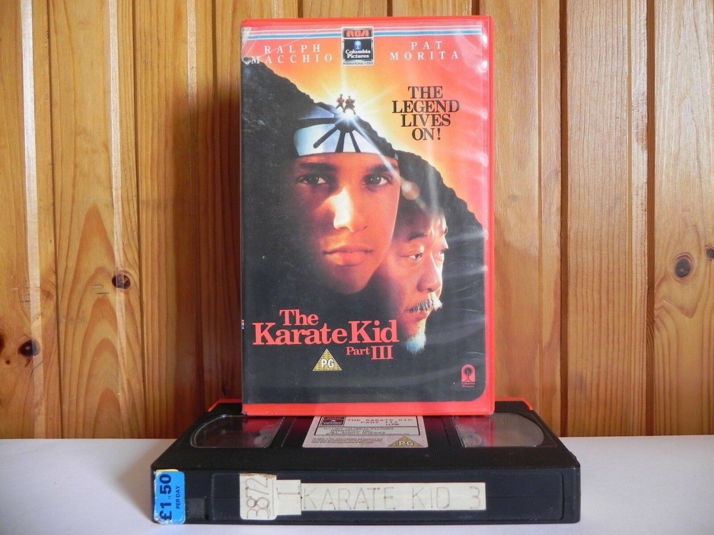 The Karate Kid 3 - Large Box - Columbia - Martial Arts - Ralph Macchio - Pal VHS-