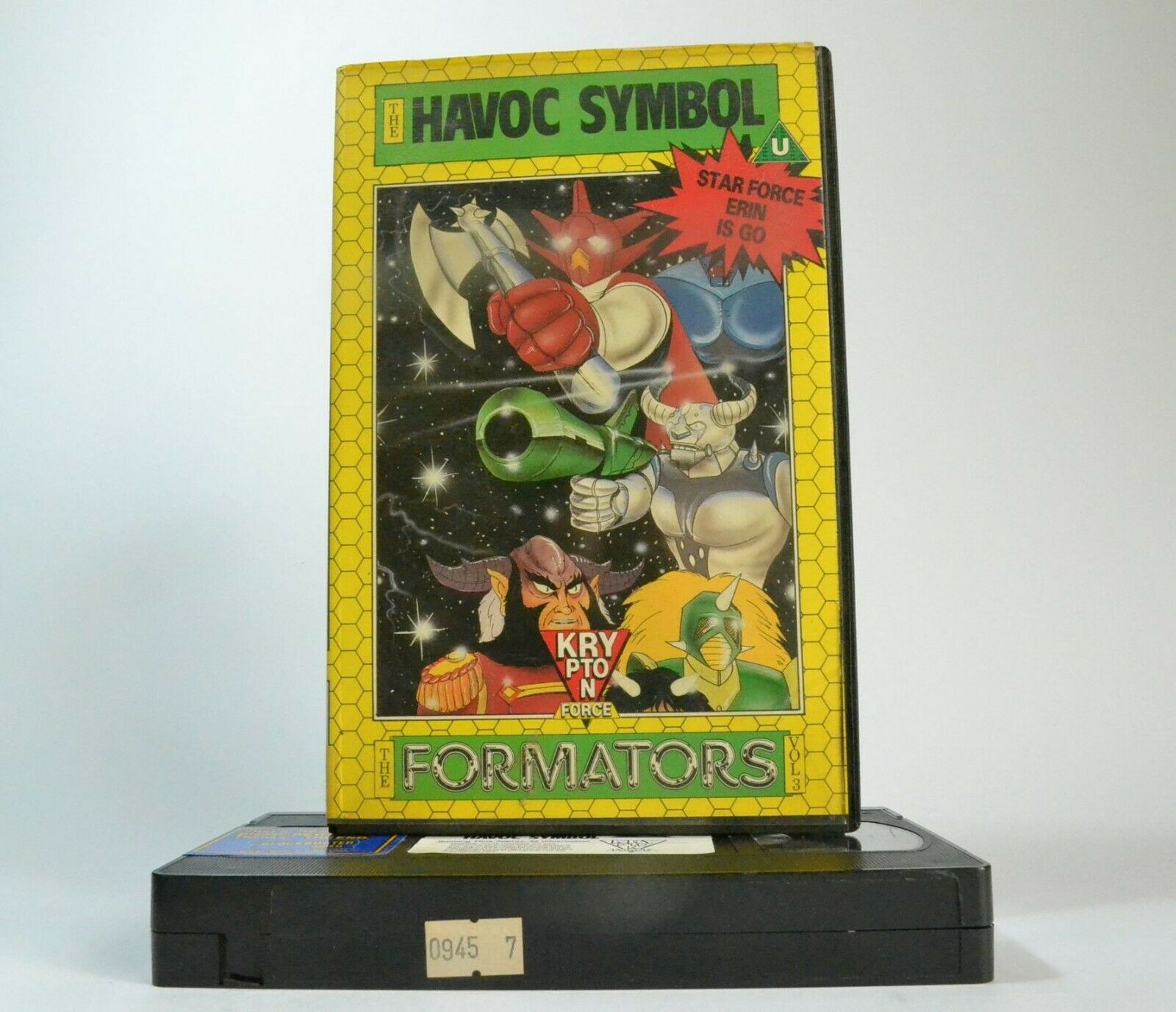 The Formators (Vol.3): The Havoc Symbol - Animated [Large Box] Rental - Pal VHS-