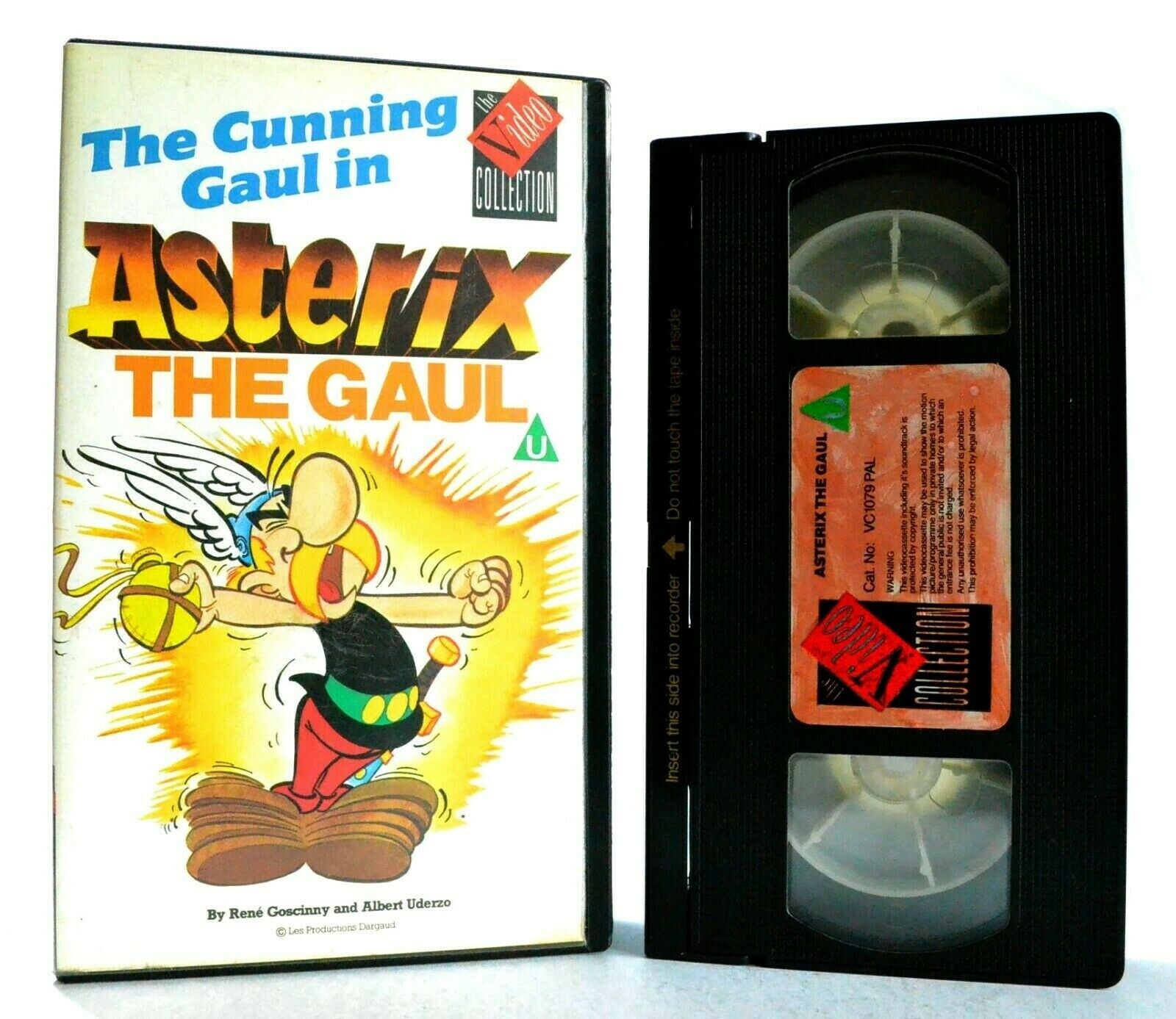 Asterix The Gaul: (1967) Belgian/French Animated Film - Children's - Pal VHS-