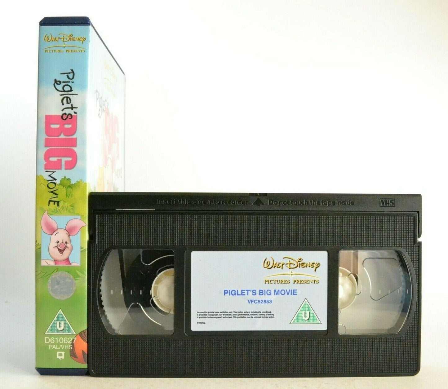 Piglet's Big Movie: Walt Disney (2003) - Animated Adventure - Children's - VHS-