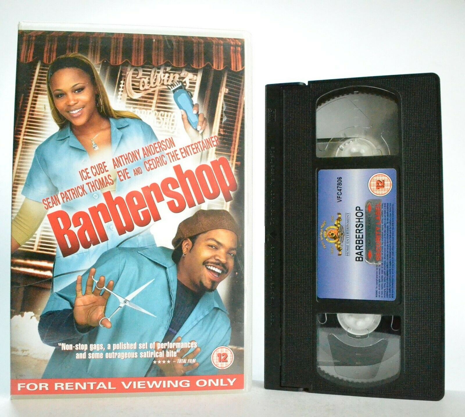 Barbershop: Metro Goldwyn (2002) - Comedy - Large Box - Ice Cube/Eve - Pal VHS-