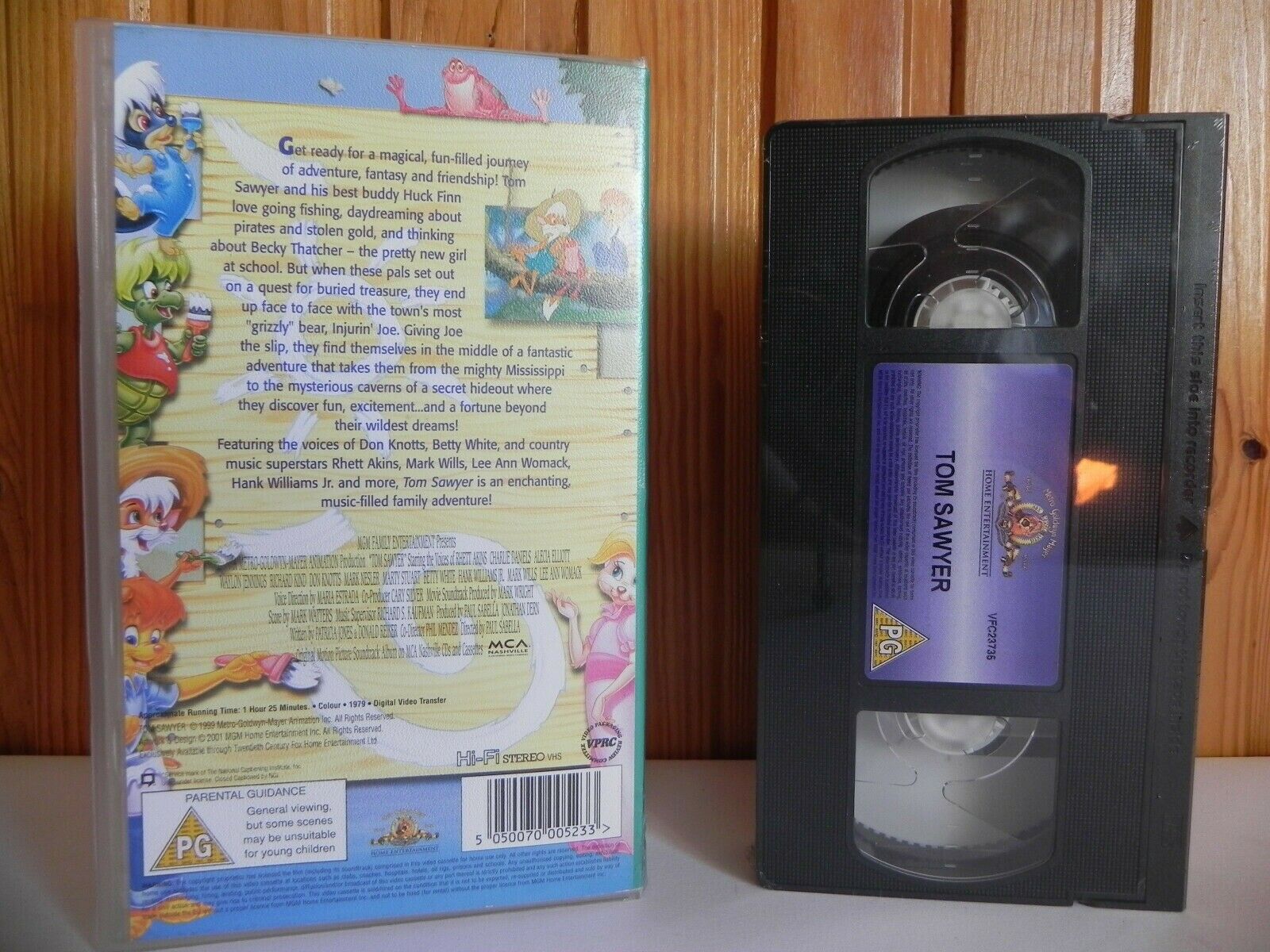 Tom Sawyer - Metro Goldwyn - Magical Journey - Adventure - Animated - Kids - VHS-