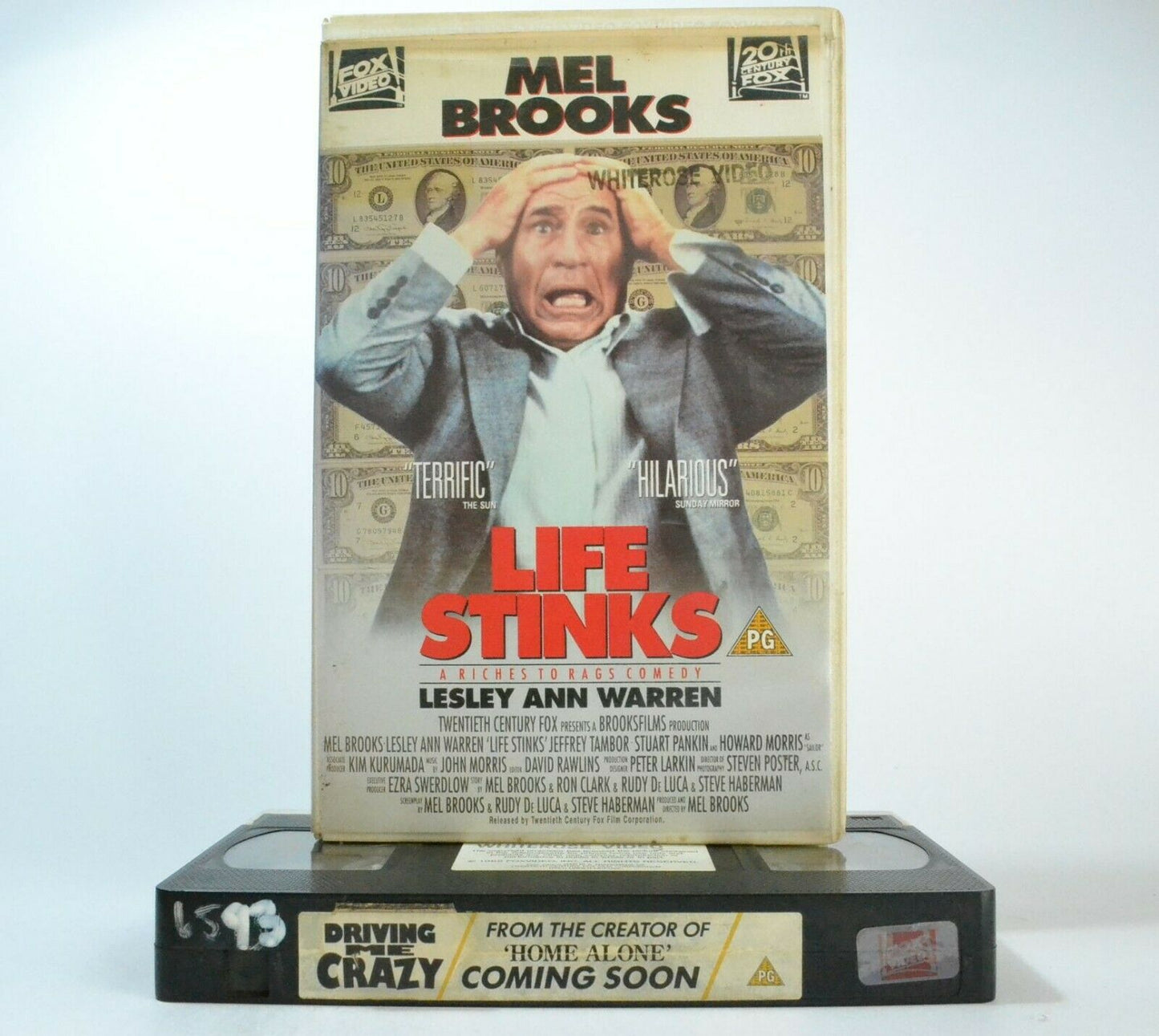 Life Stinks: Film By M.Brooks - (1992) Fox Video - Comedy - Large Box - Pal VHS-
