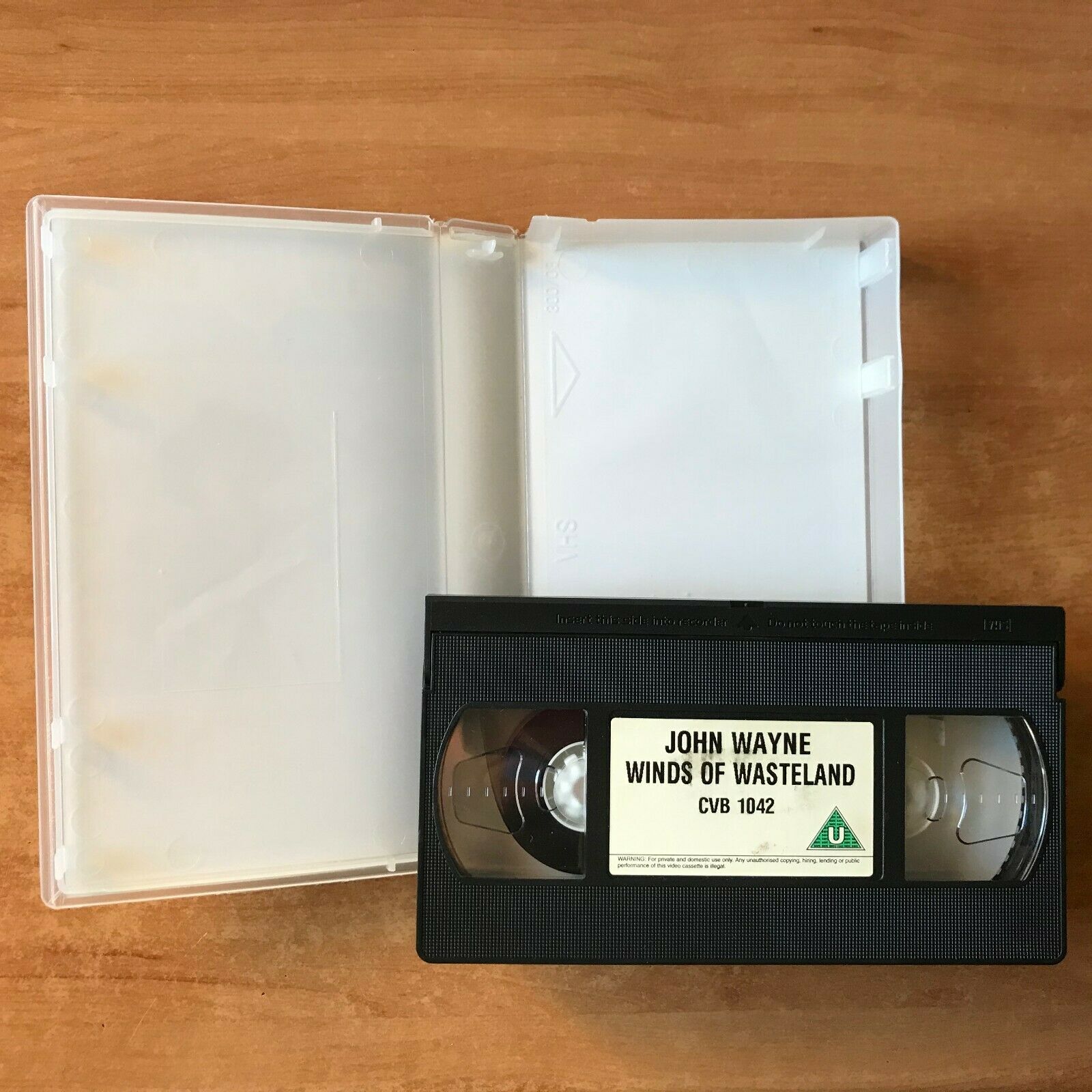 Winds Of The Wastelands; [John Wayne Collection] Western - Lane Chandler - VHS-