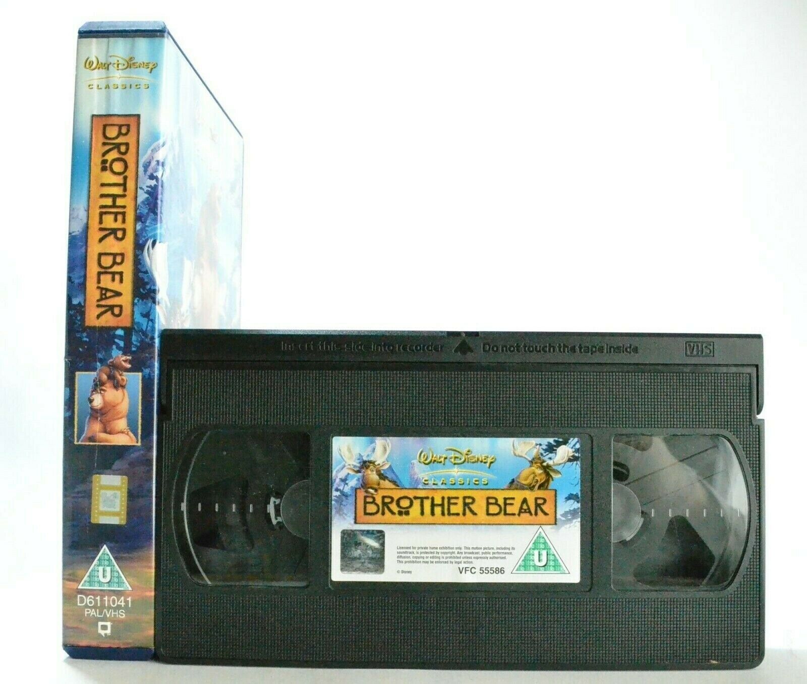 Brother Bear: Animated Film (2003) - Walt Disney - Adventures - Kids - Pal VHS-