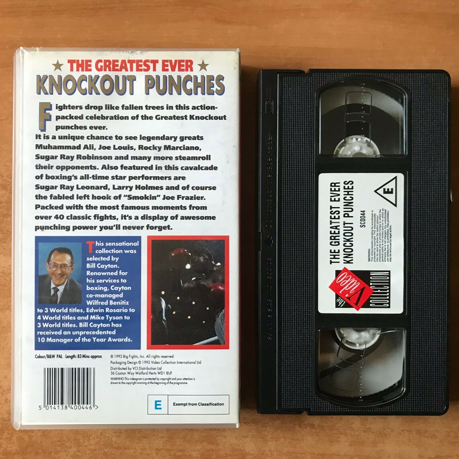 直営店及び正規販売店 【激レア！】 BOXING′S GREATEST CHAMPIONS VHS