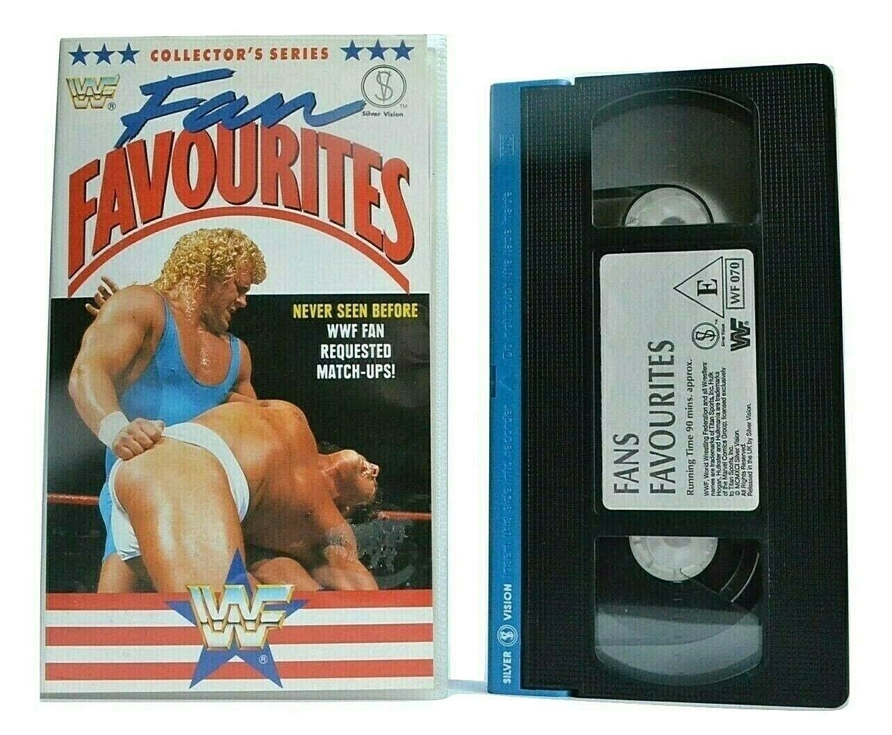 WWF Fan Favourites: Collector's Series - Wrestling - Ultimate Warrior - Pal VHS-