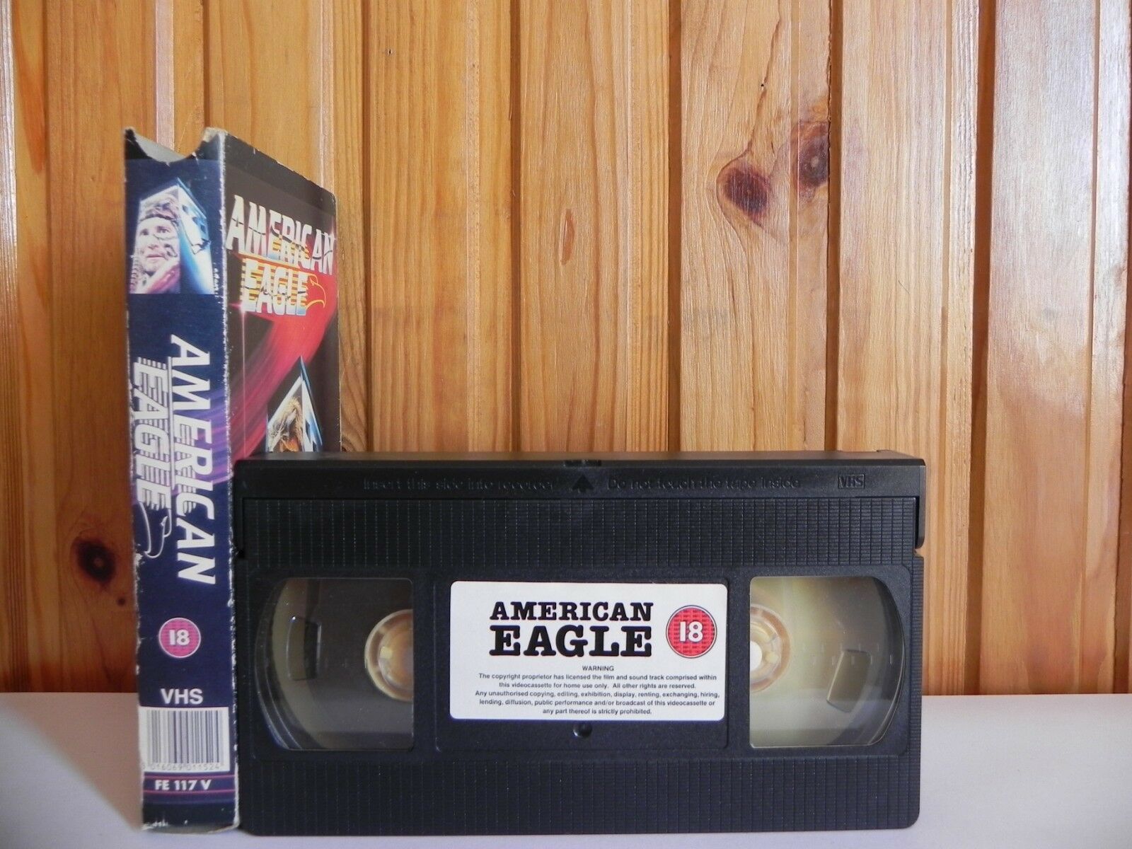 American Eagle - PolyGram - Action Thriller - Ashner Brauner - Kai Baker - VHS-