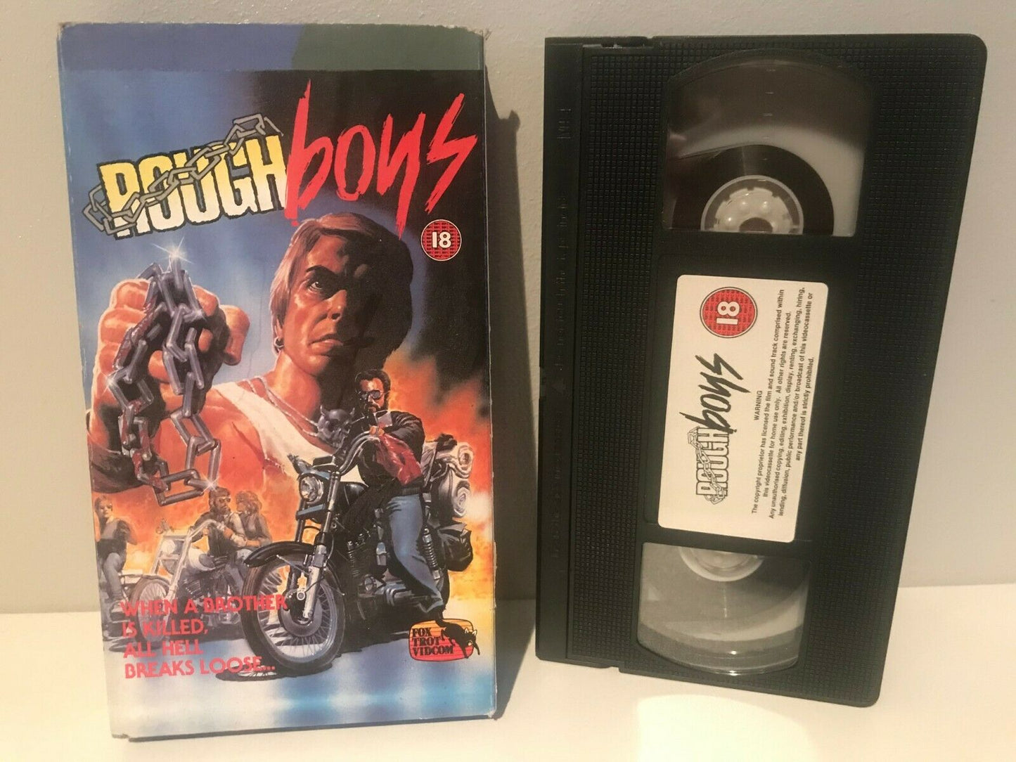 Rough Boys: Hells Angels [1986 FoxTrot VidCom] Ruthless Action - VHS-